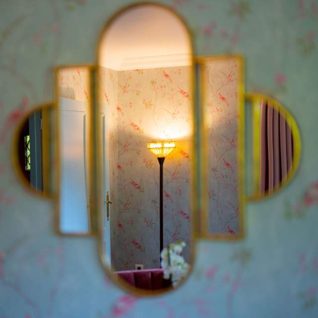 Auberge des Templiers bathroom