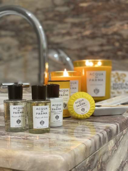 Auberge des Templiers bathroom