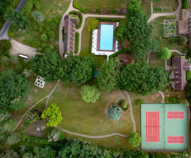 Auberge des Templiers park
