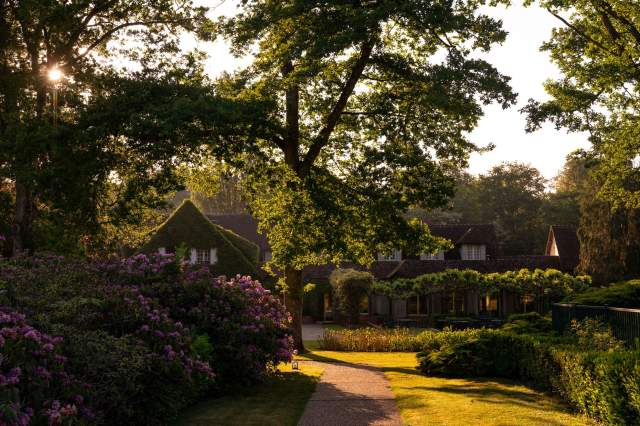Auberge des Templiers park