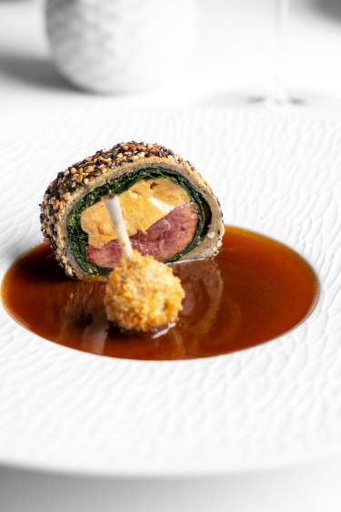 Restaurant gastronomique étoilé Michelin de l'Auberge des Templiers, Loiret
