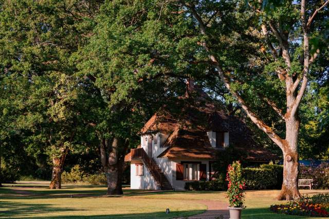 Auberge des Templiers park